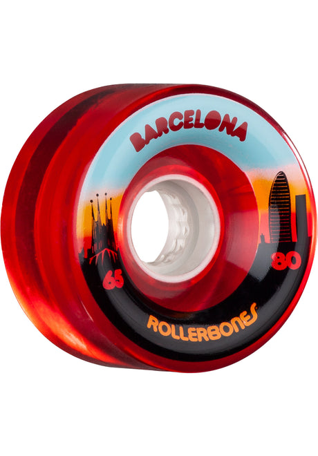 Barcelona 80A 8 PK clear-red Vorderansicht