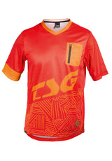 SP3 Jersey red-acid orange Vorderansicht