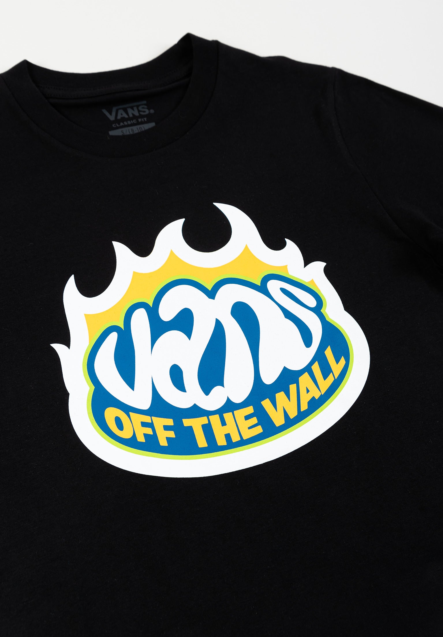 Vans t 2024 shirt kids Black