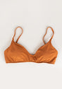 Sol Searcher V Bralette goldenbrown Vorderansicht