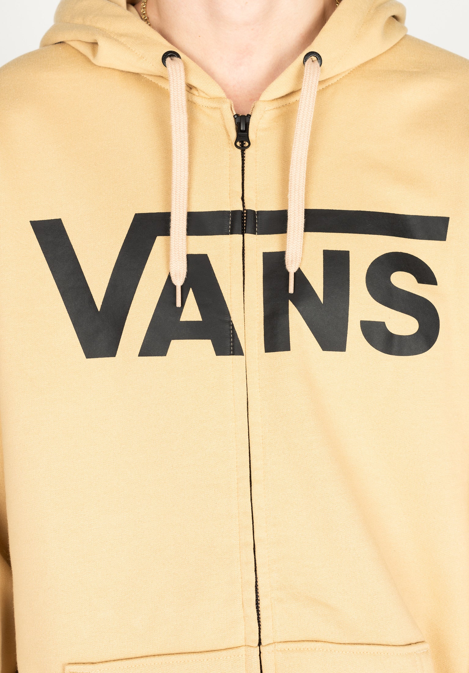 Vans zip online up hoodie mens