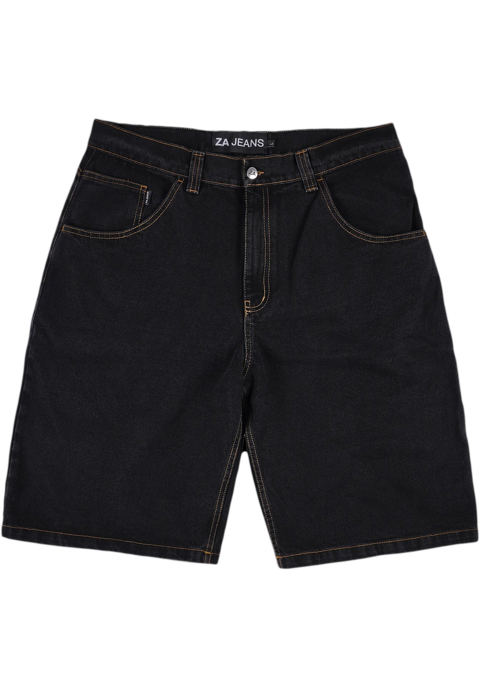 Black short jeans sales mens