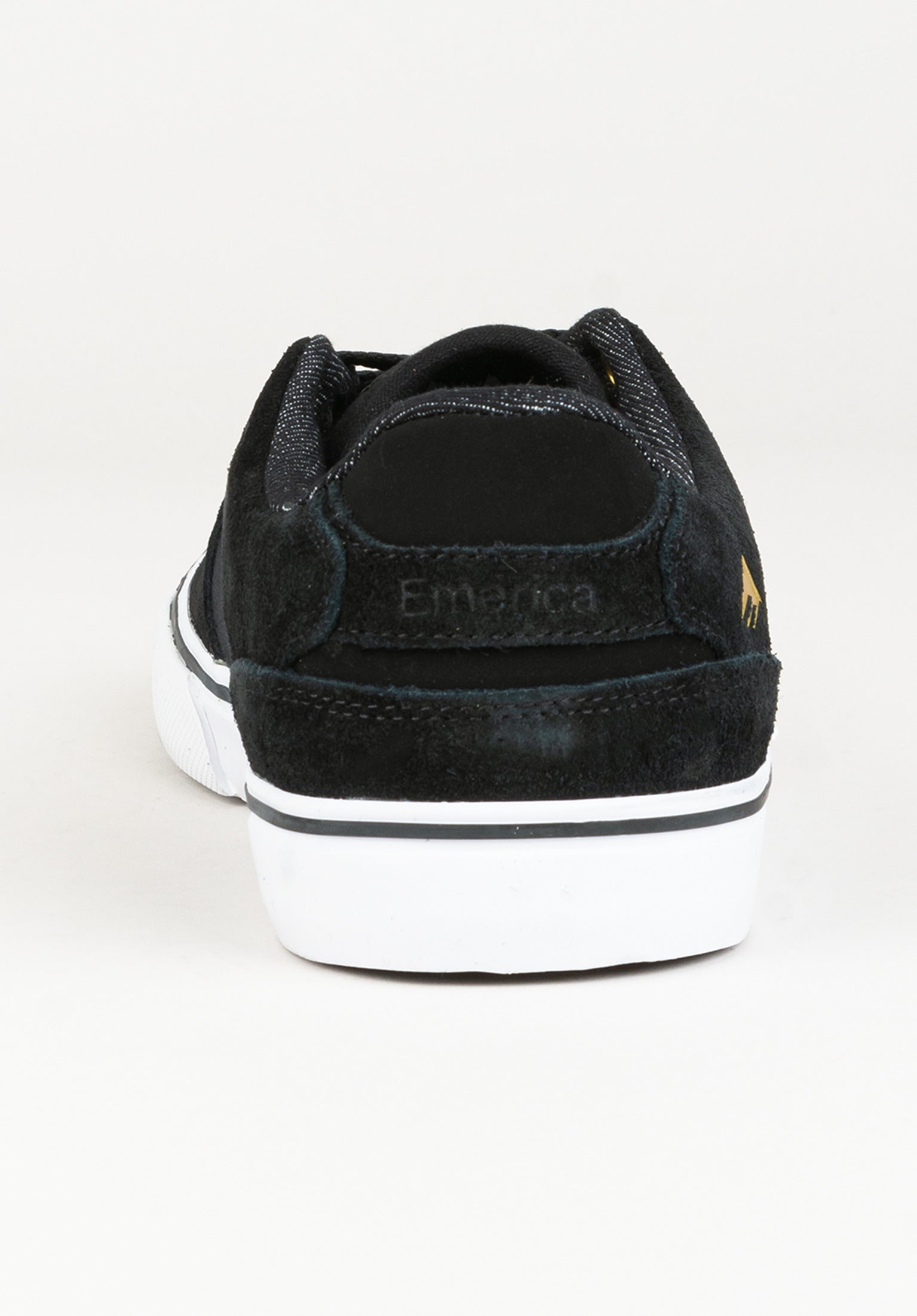 The Low Vulc Emerica Mens Shoes in black-gold-white for Men – TITUS