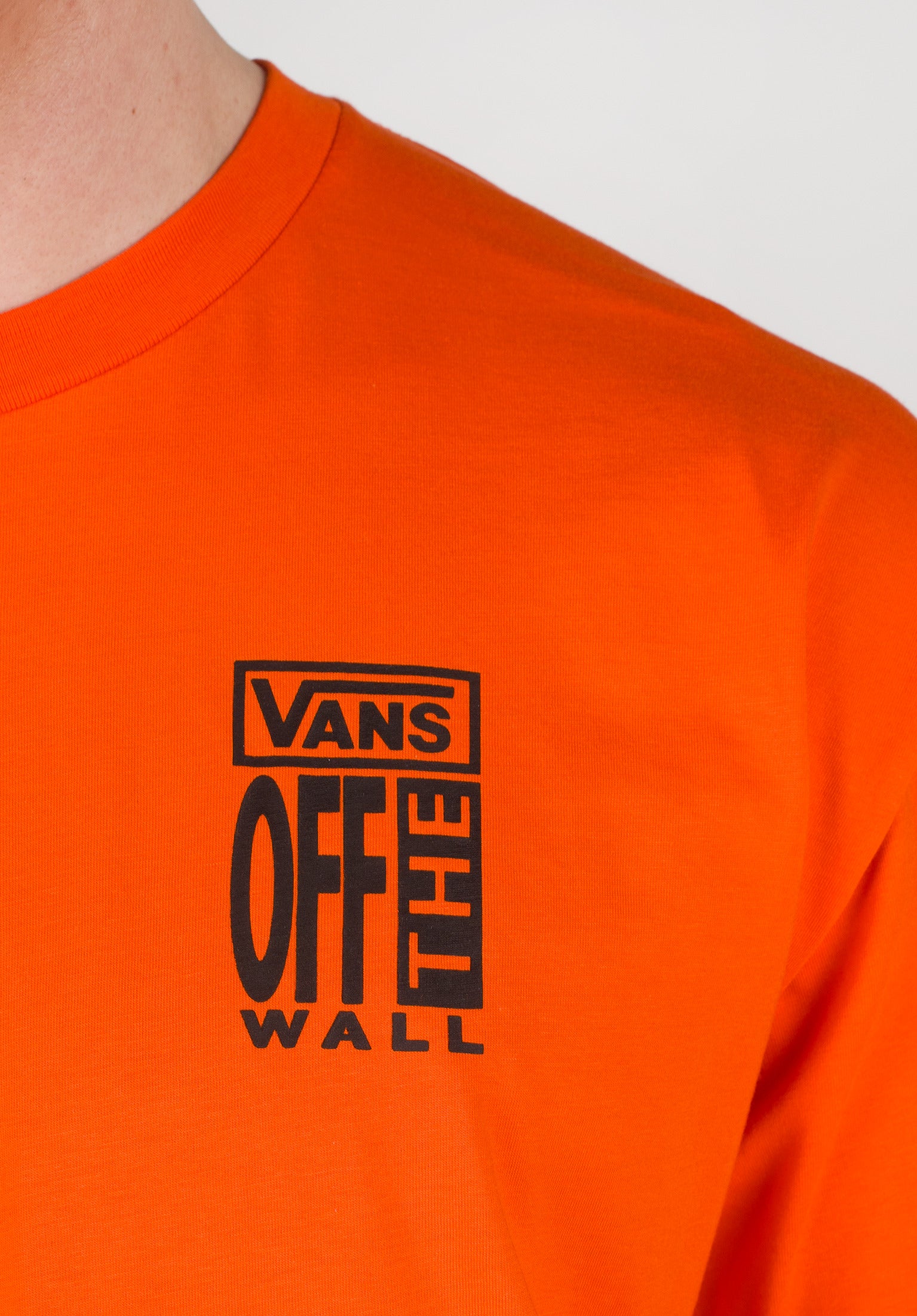 Orange vans t shirt deals