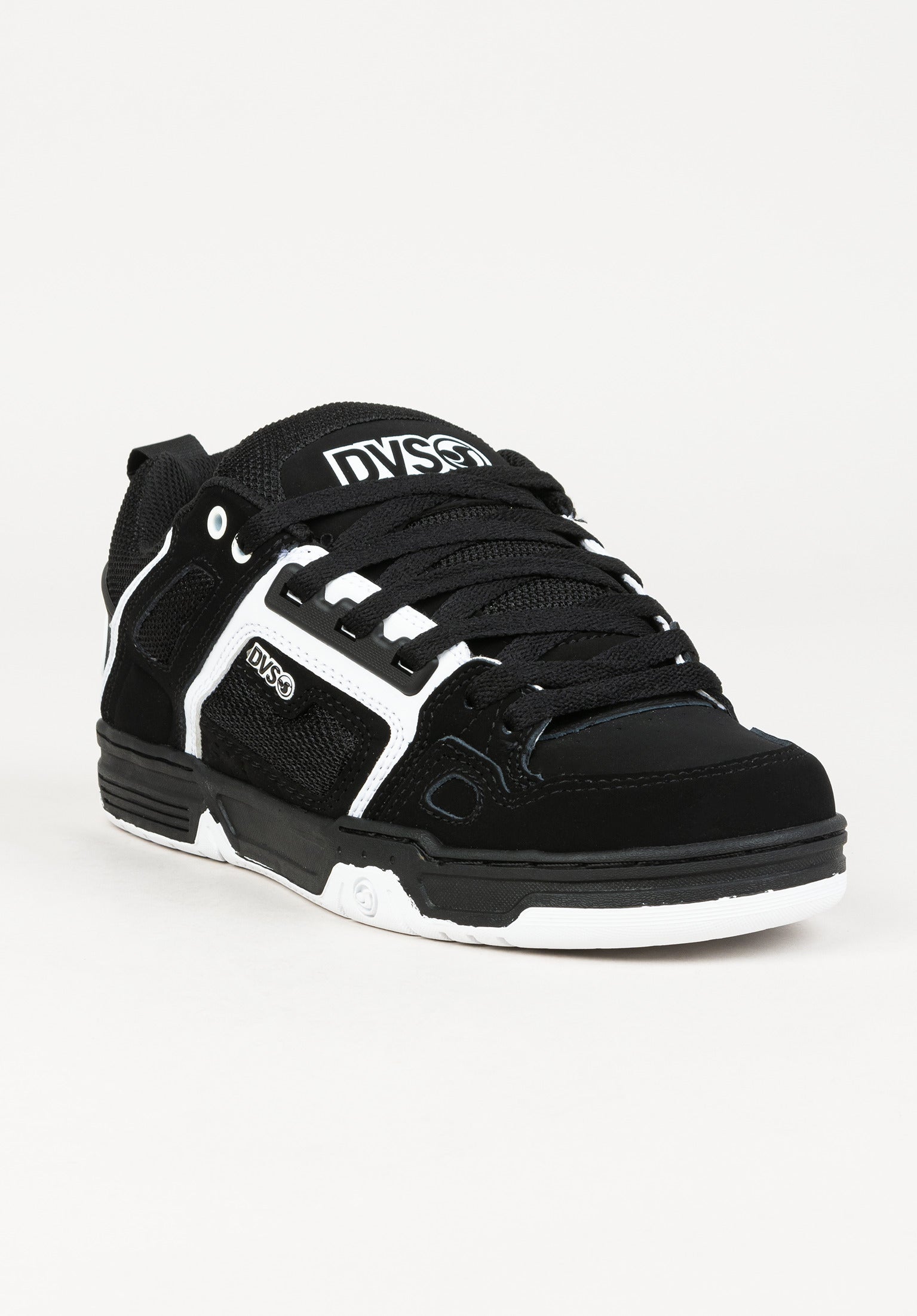 Comanche DVS Mens Shoes in black white nubuck for c TITUS