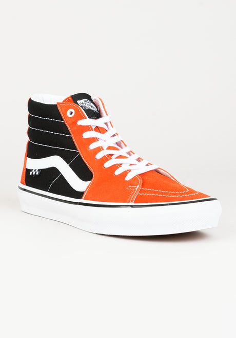 Skate SK8-Hi red-black Vorderansicht