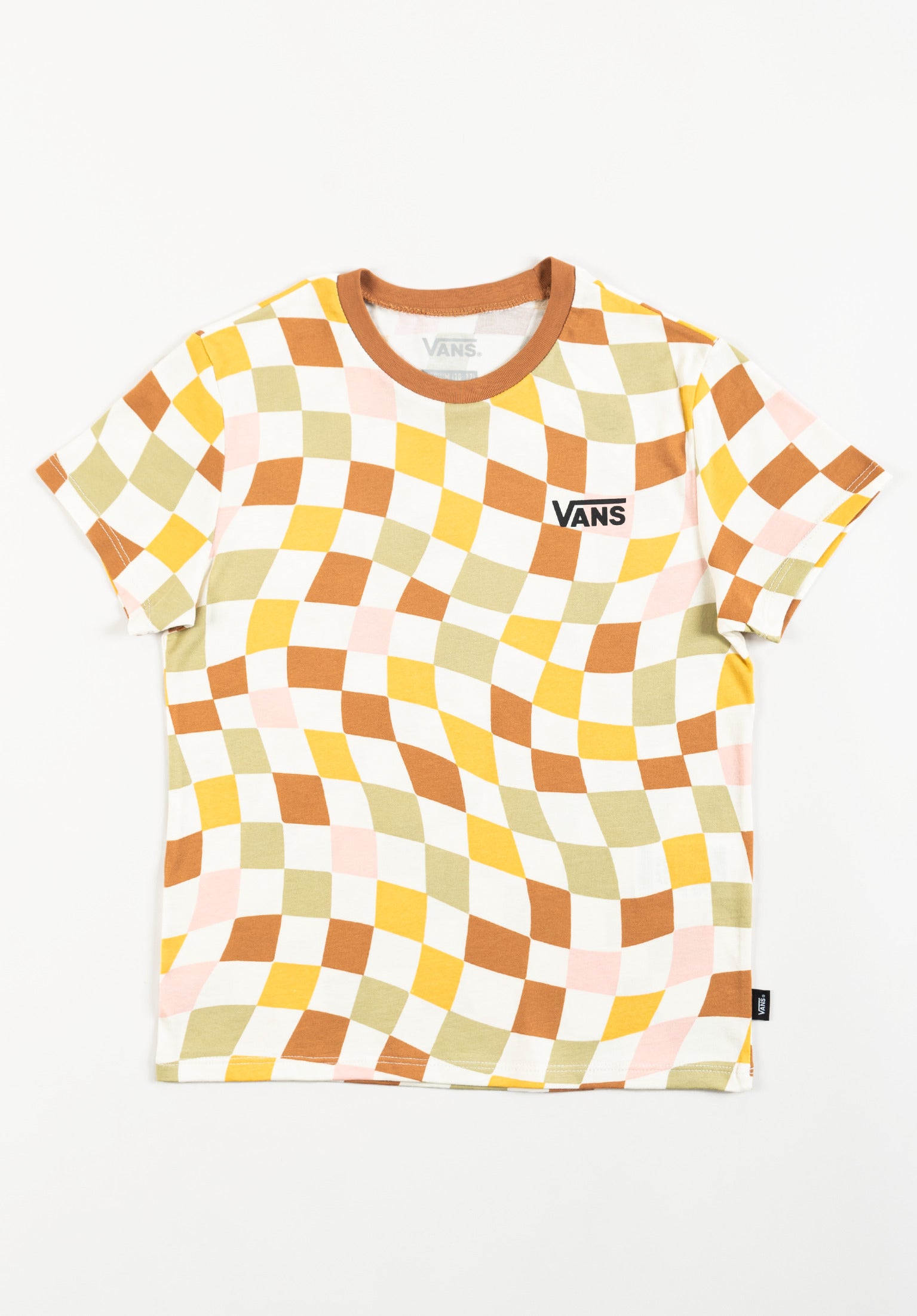 Yellow checkered kids store vans