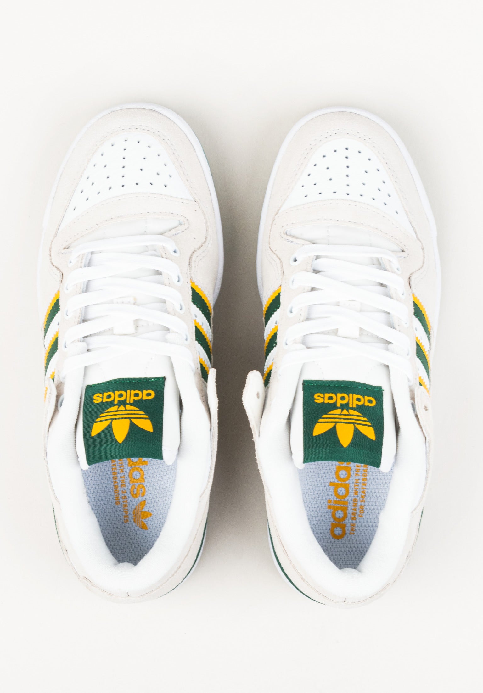 Adidas shoes white and yellow hotsell