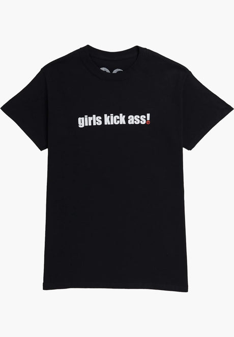 Girls Kick Ass black Vorderansicht