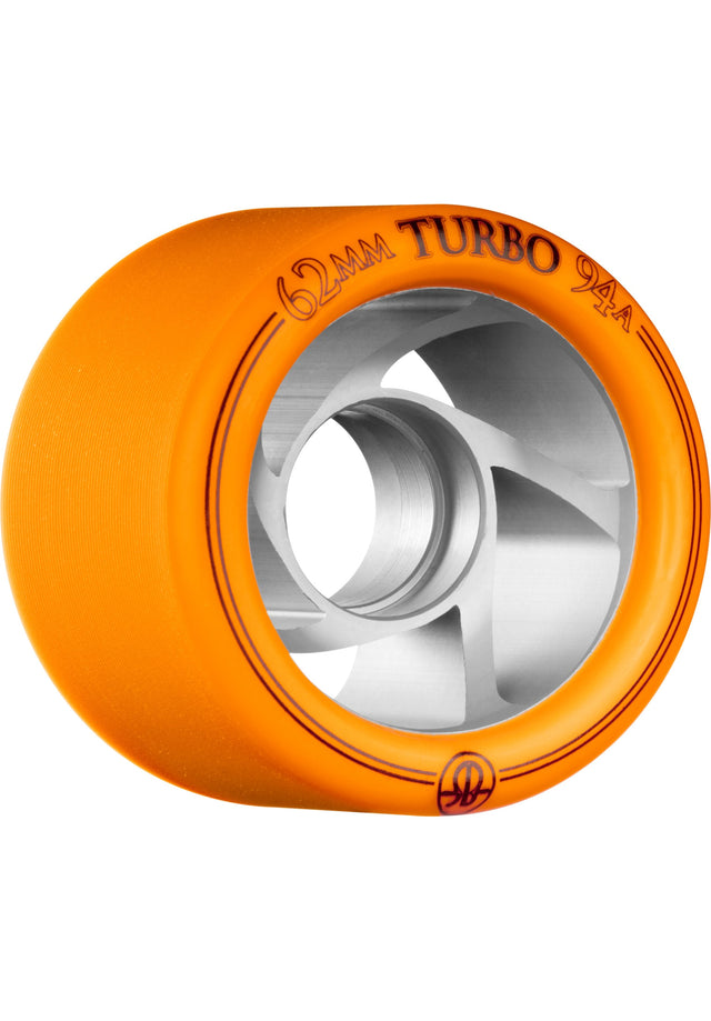 Turbo Clear Aluminum Hub 94A Right 4 PK orange Vorderansicht