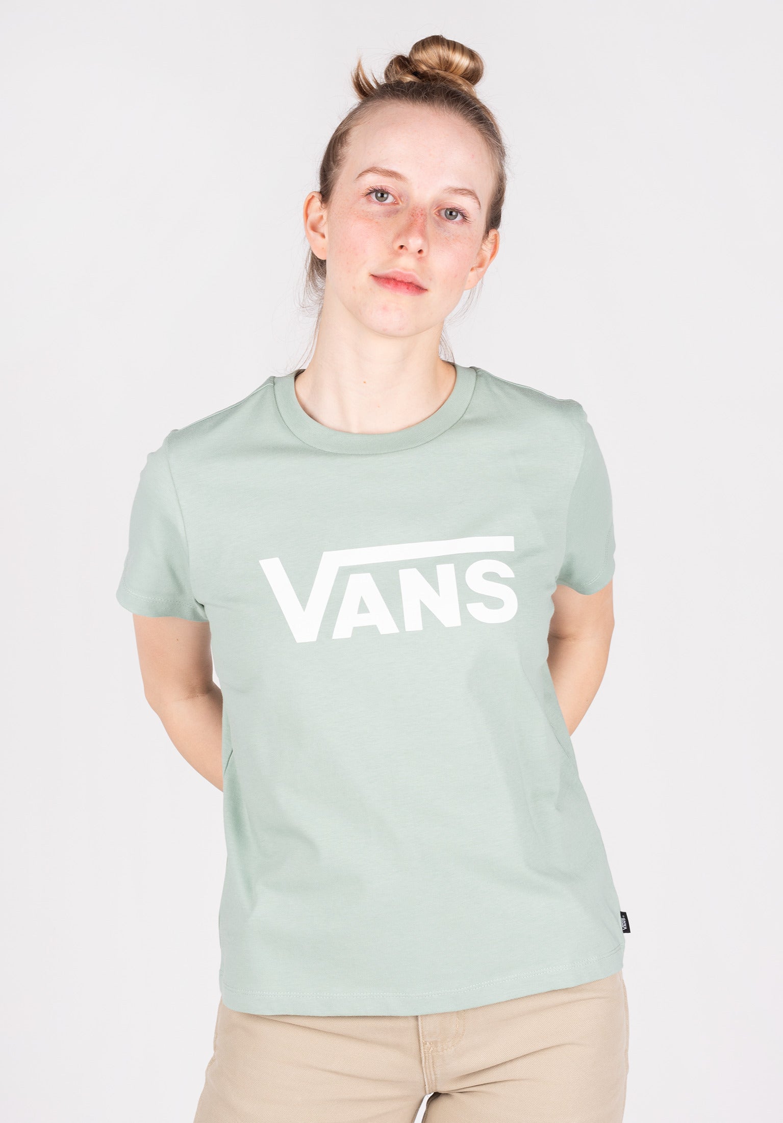 T shirt vans femme on sale cyan