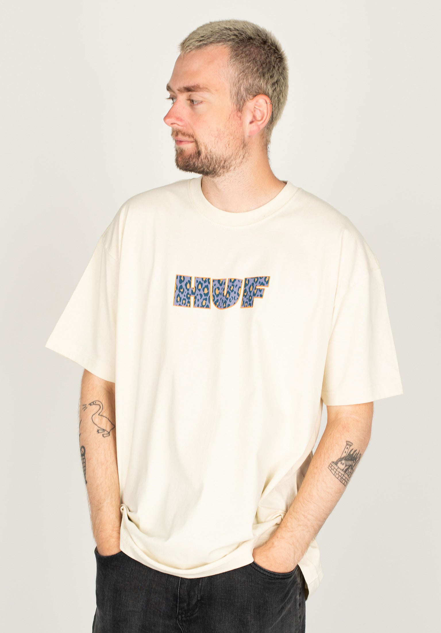 Huf t shirt discount heren