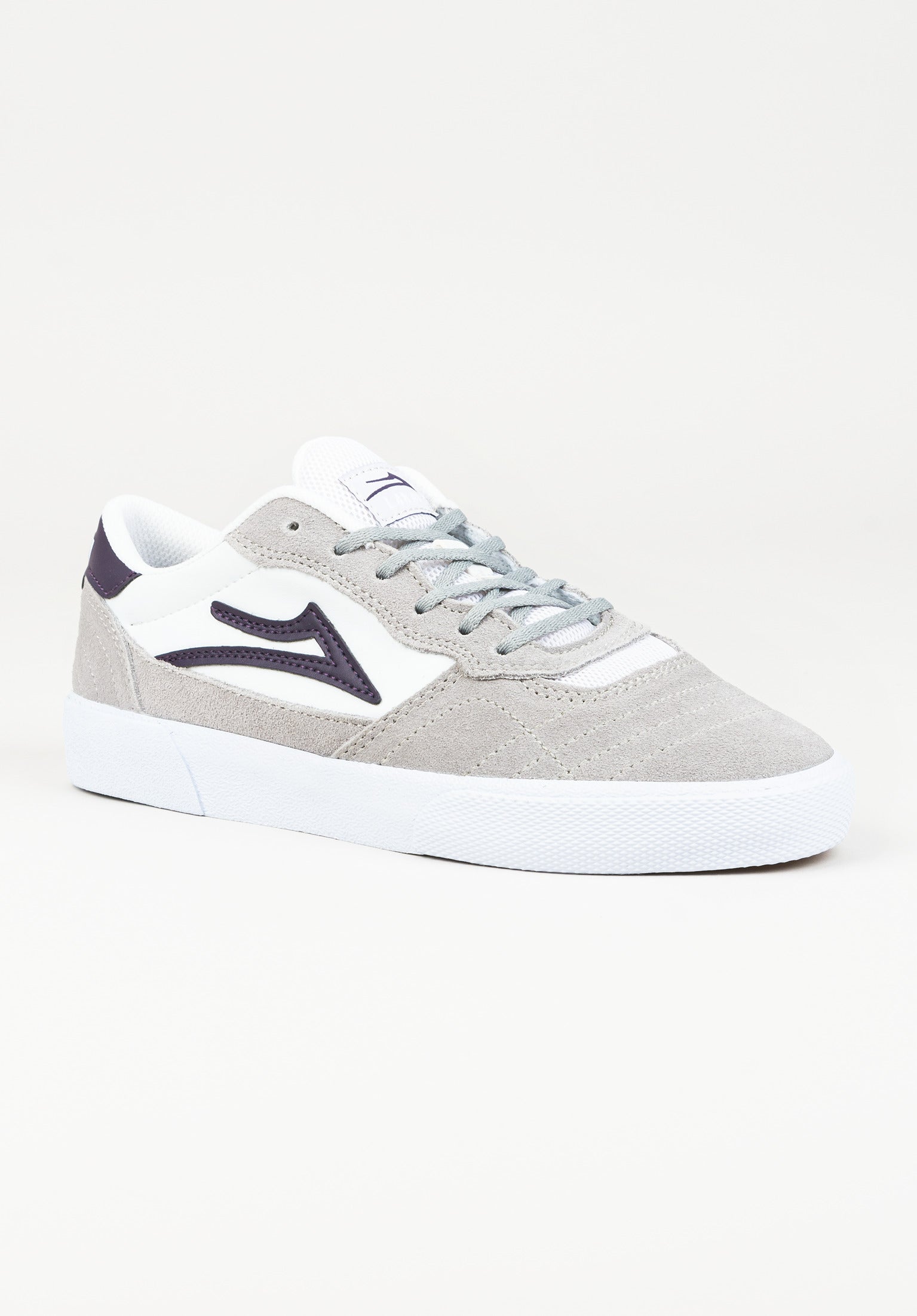 Cambridge Lakai Mens Shoes in grey white suede for c TITUS