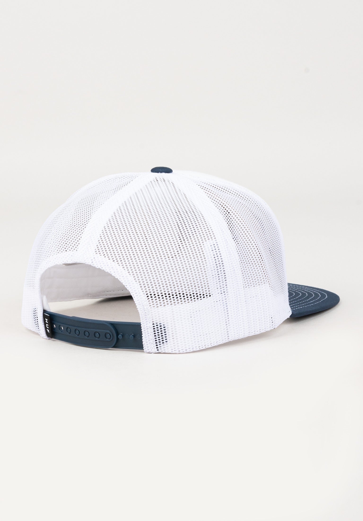 White huf store trucker hat