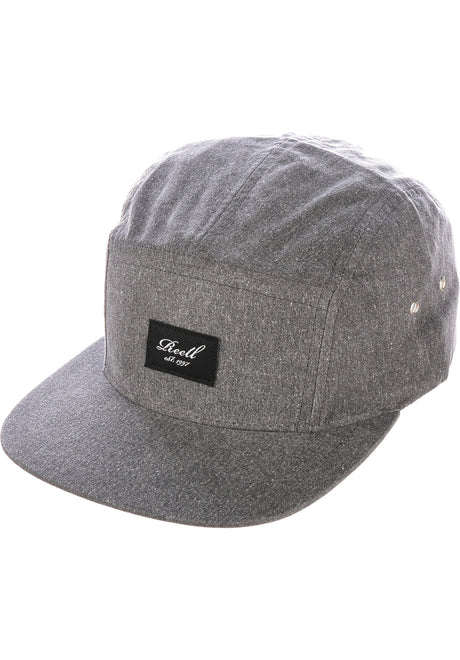 5-Panel washedcharcoal Vorderansicht