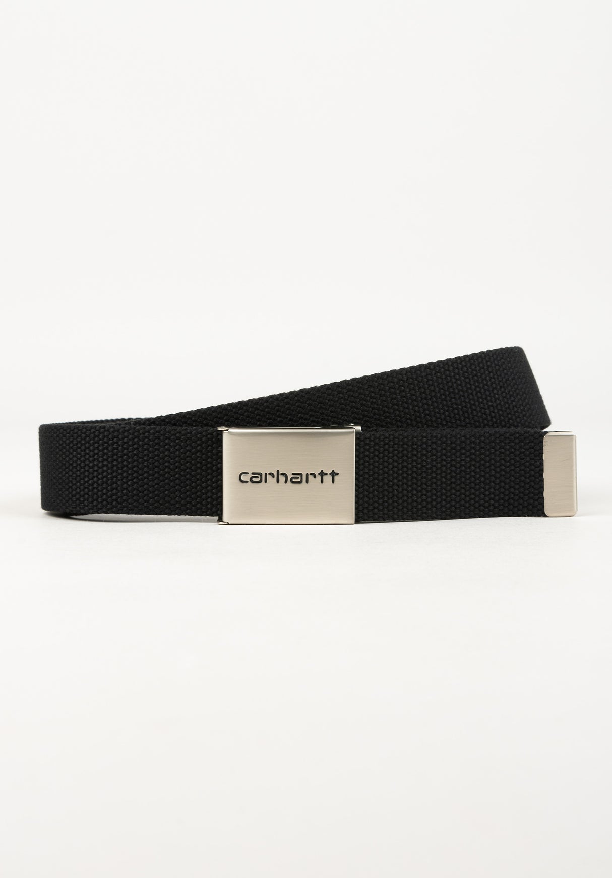 Clip Belt Chrome black Vorderansicht