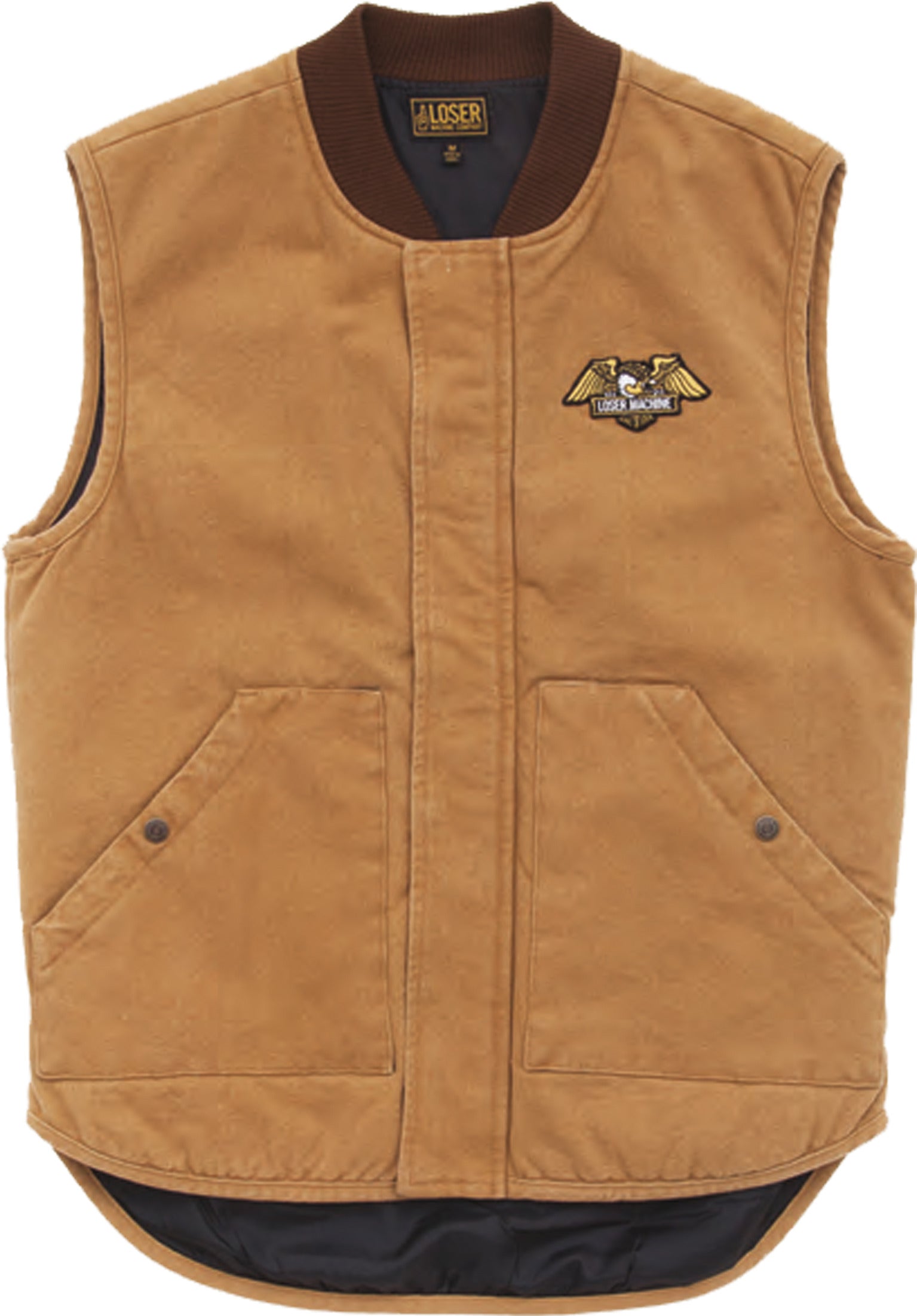 Condor II Loser-Machine Vest in caramel for Men – TITUS