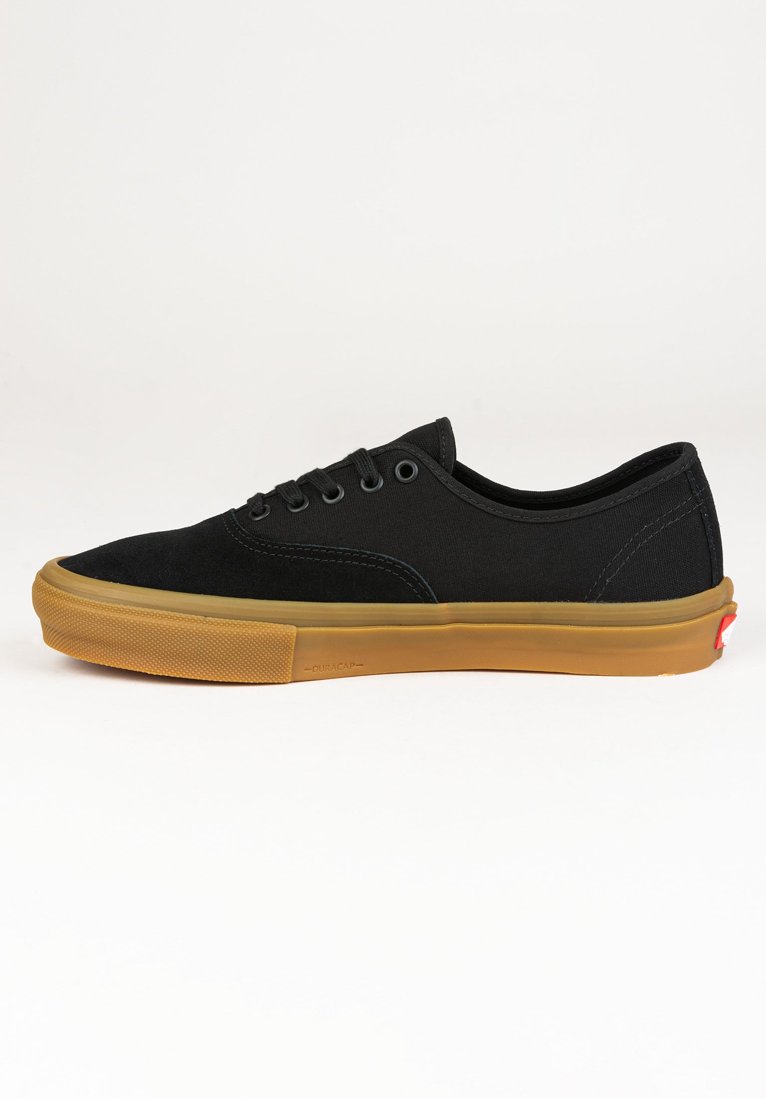 Black gum bottom vans best sale