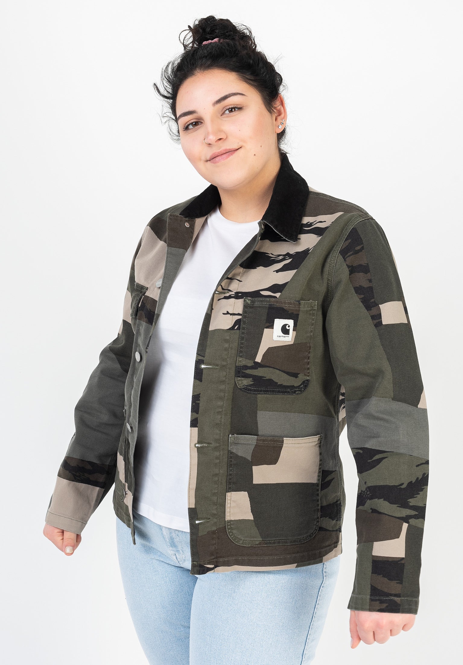 Carhartt wip cheap jacket camo