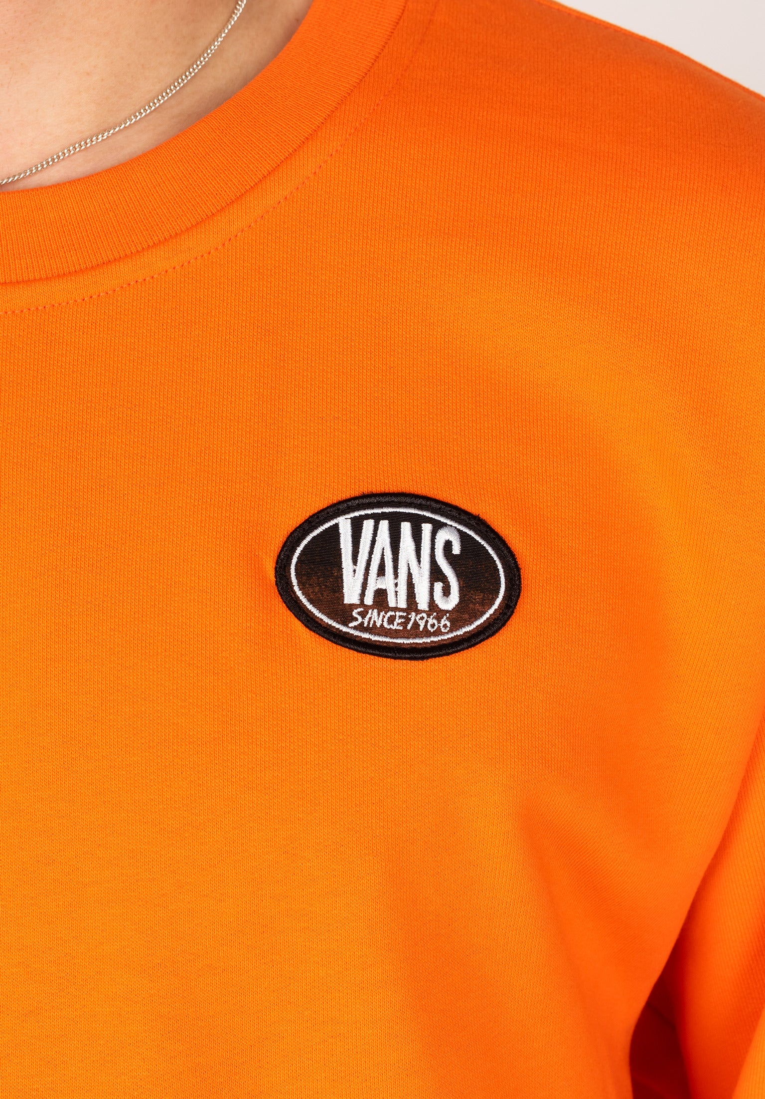 Vans hot sale sweatshirt yellow