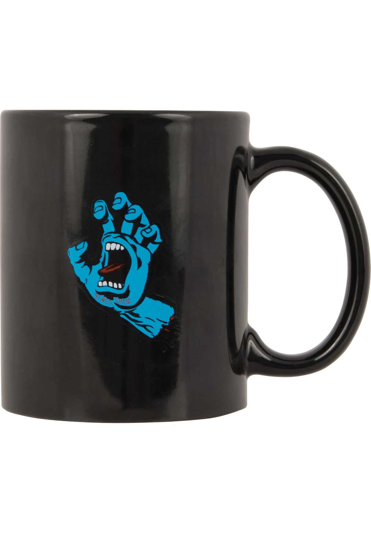 Screaming Hand Mug black Vorderansicht