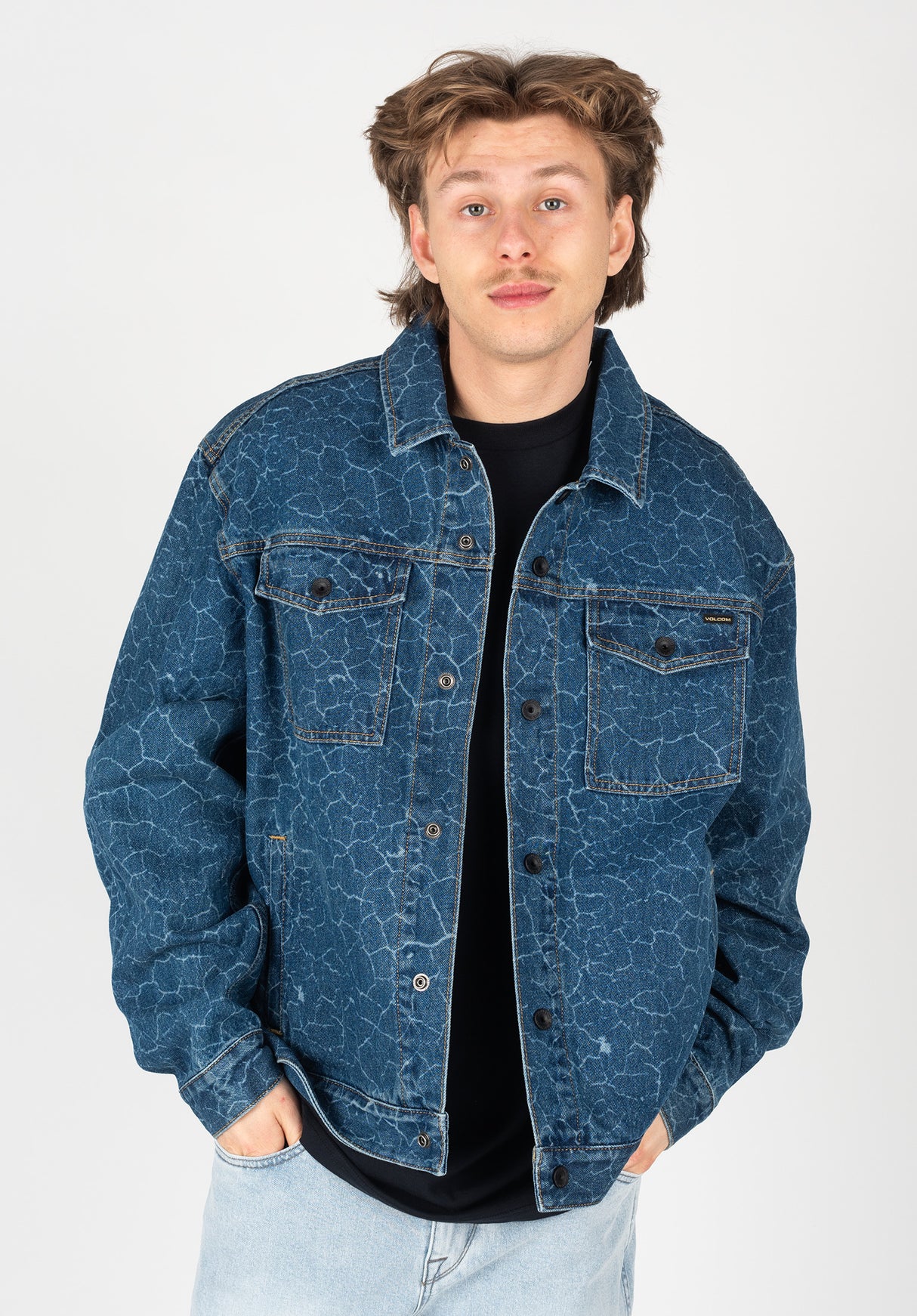 FA Tetsunori Denim lazer Rückenansicht