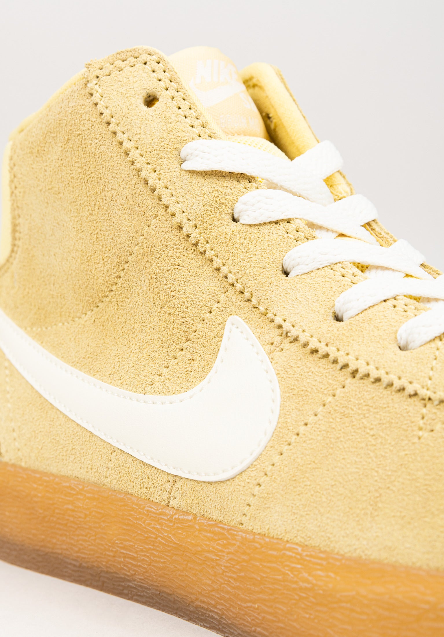 Bruin High Nike SB Chaussures Femme en lemonwash sail lemonwash