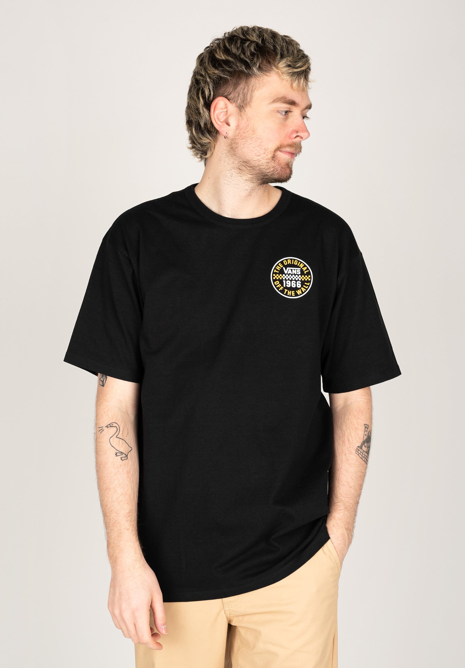 Vans t shirt clearance mens gold