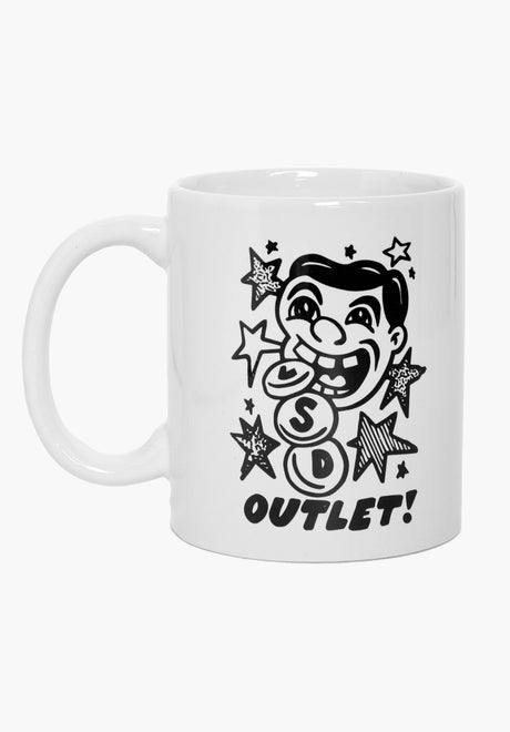 LSC Outlet! Mug white Vorderansicht