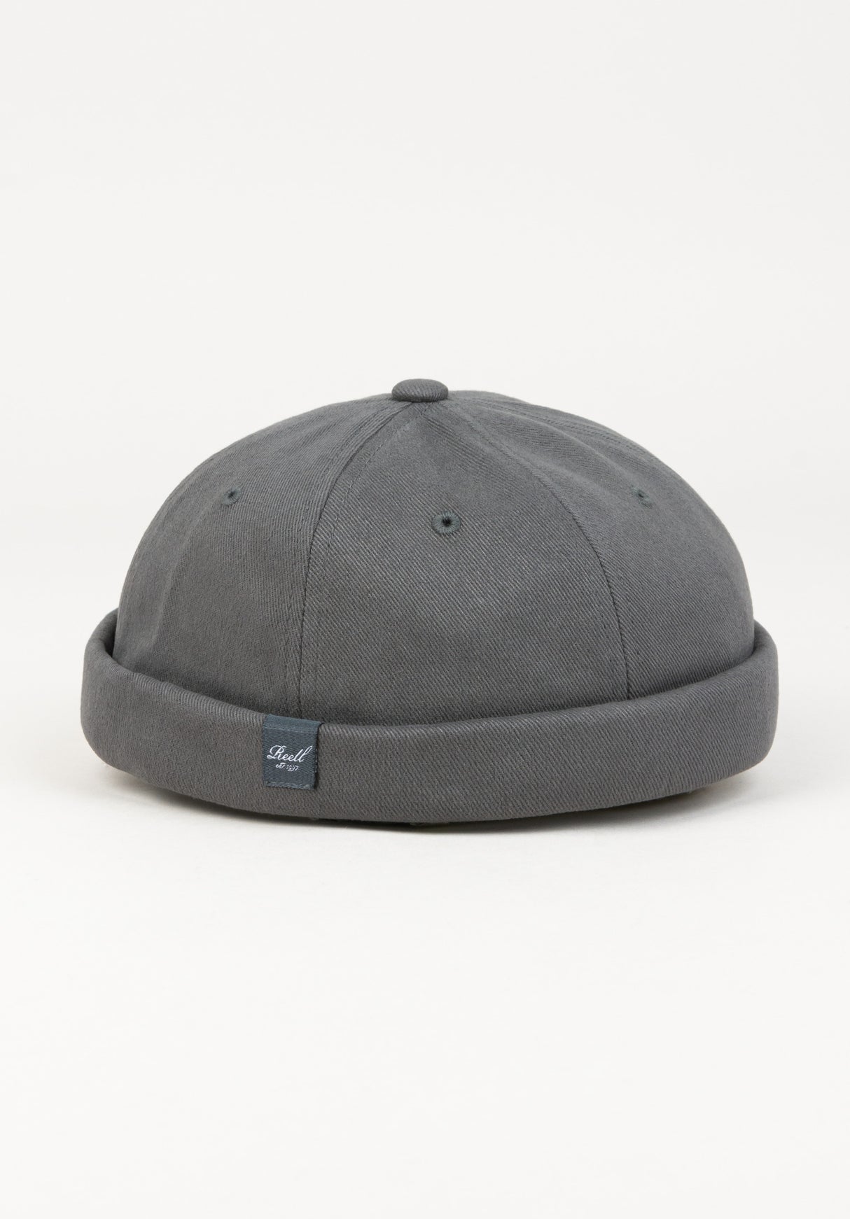 Docker Cap darkgrey Vorderansicht