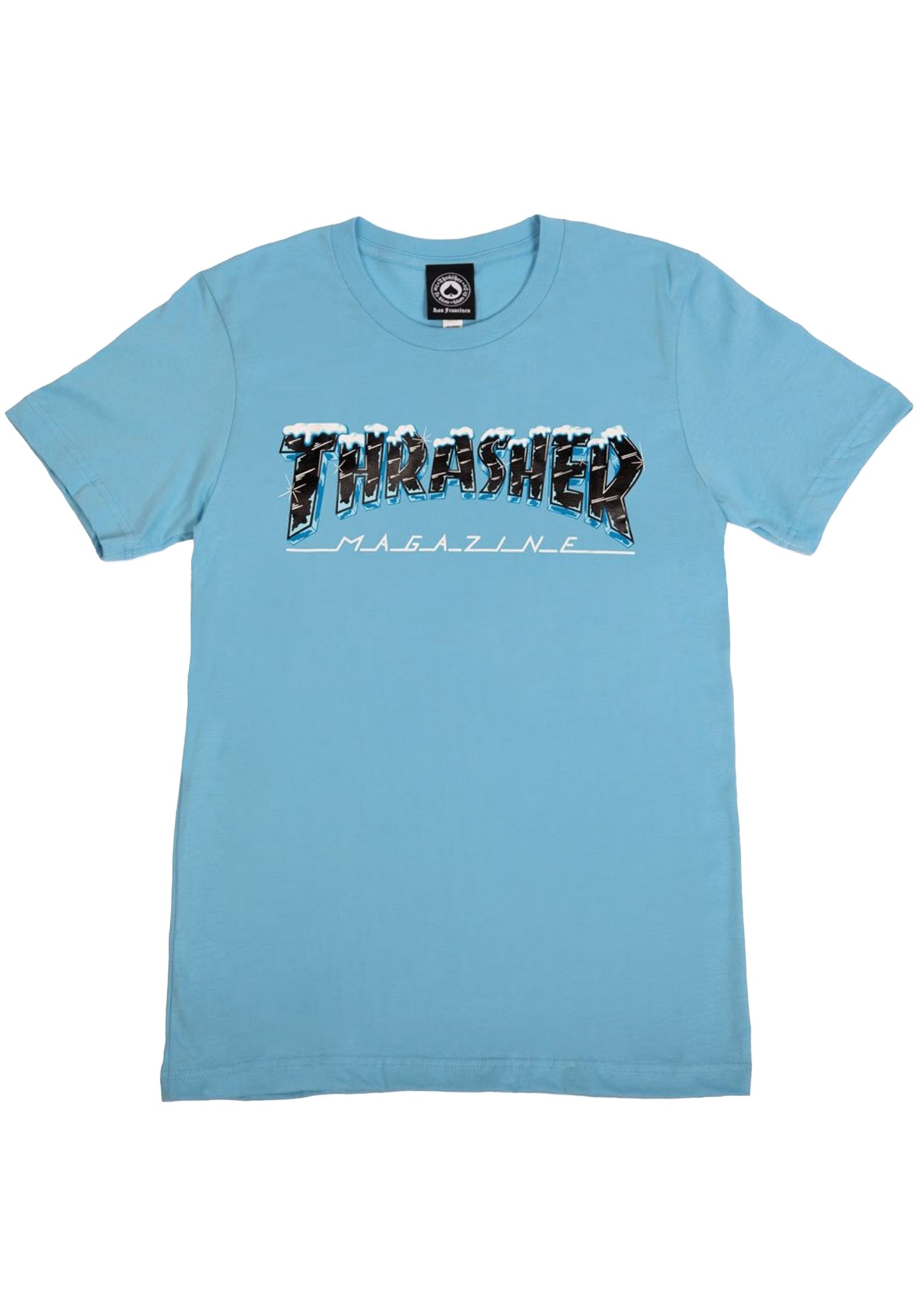 Camiseta thrasher blanca online mujer