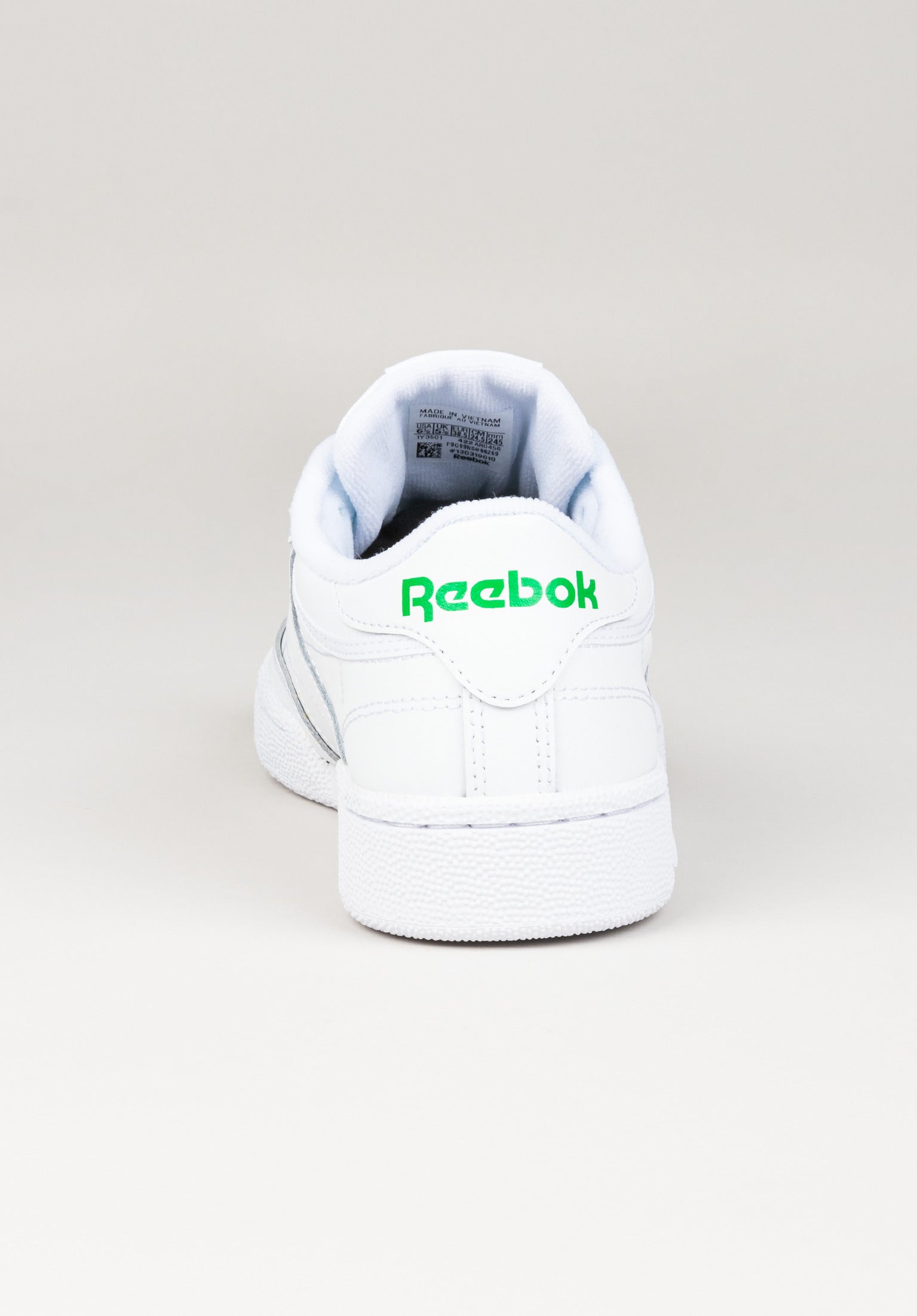 Club C 85 Reebok Womens Shoes in white green for c TITUS