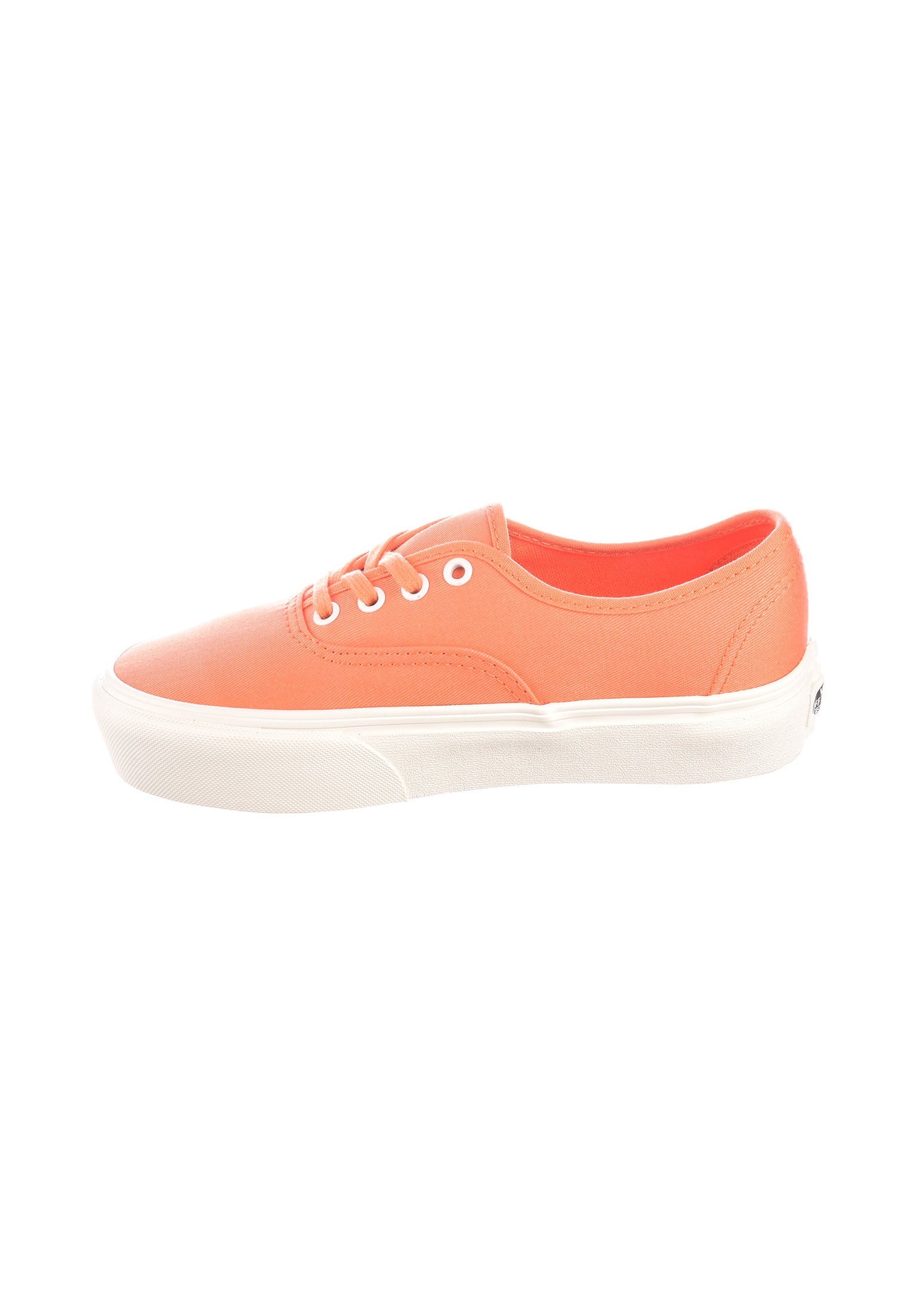 Vans authentic platform online blanche