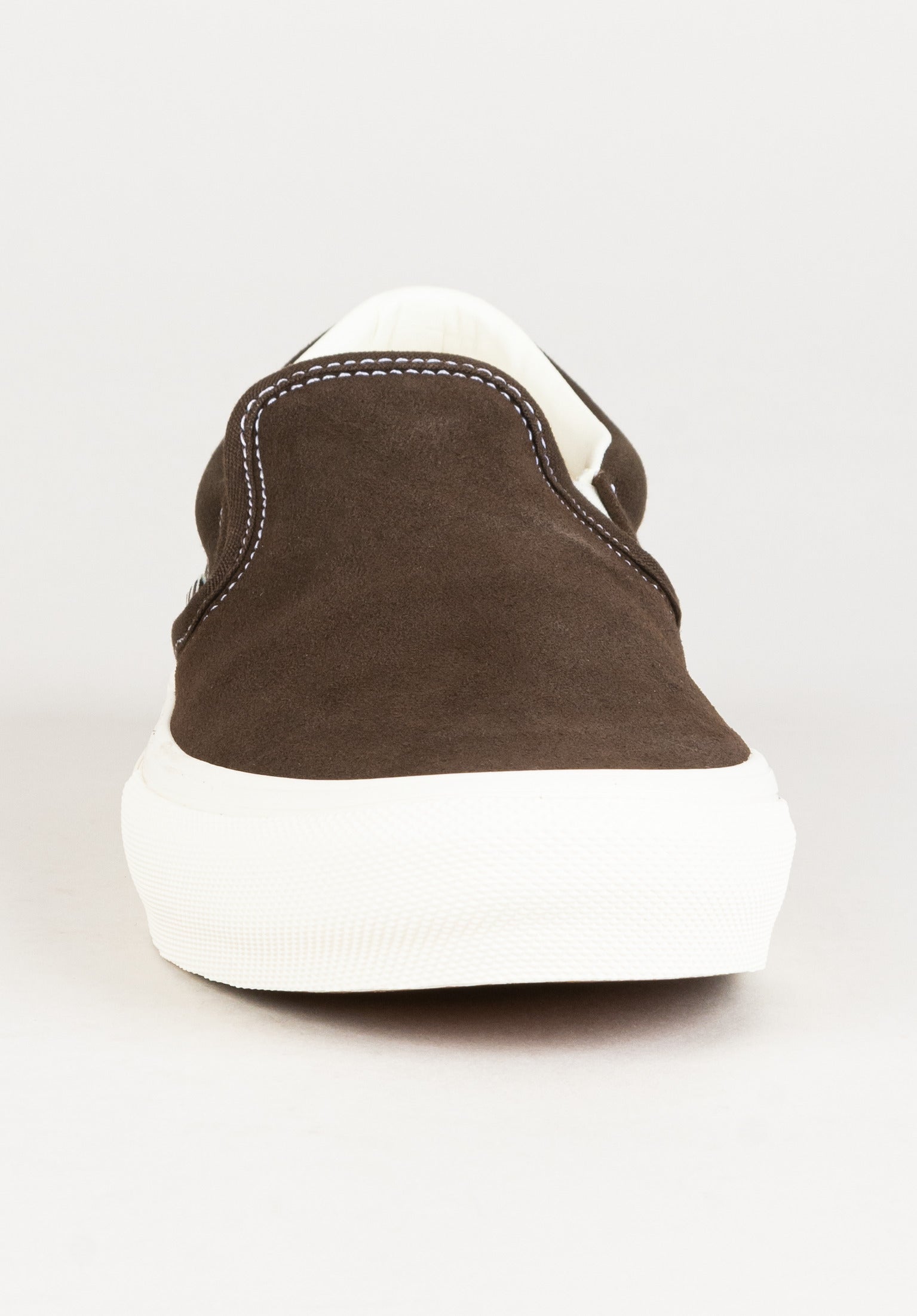 Tan suede vans slip ons online