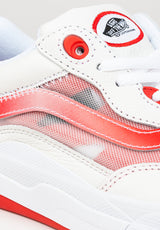 Wayvee leather-truewhite-red Unteransicht