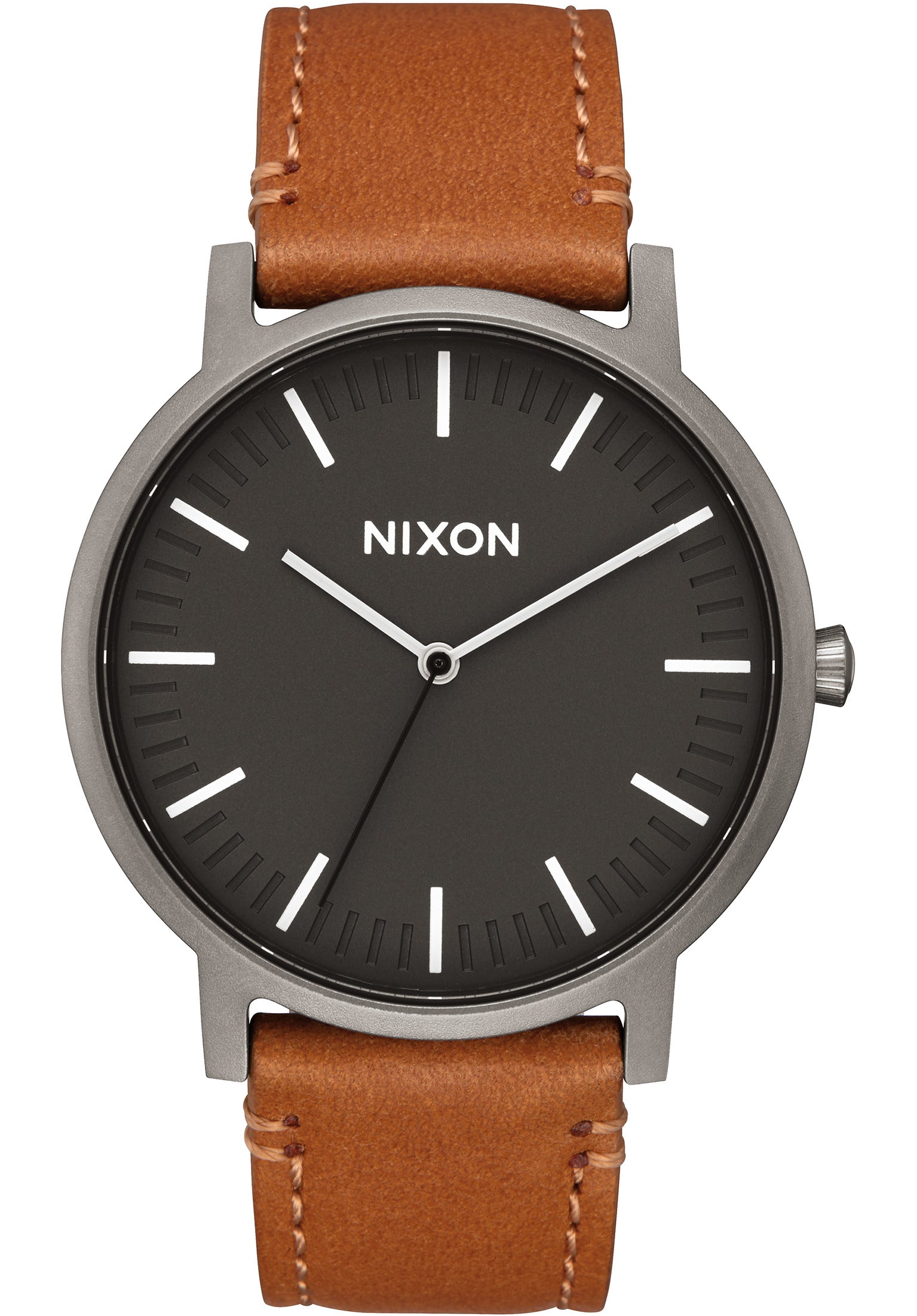 Nixon leather online watches