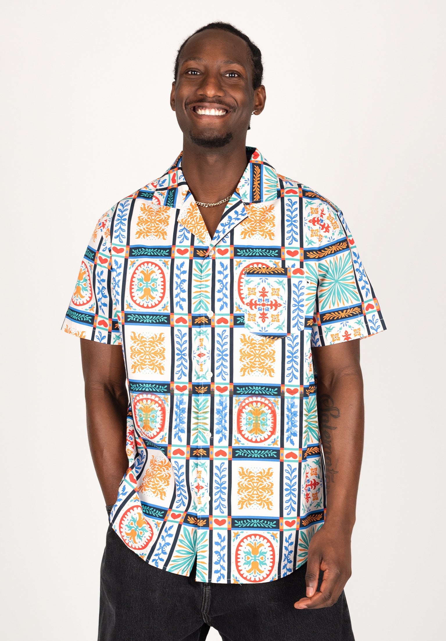 Robinson Wemoto Shirt Shortsleeve in multicolor for Men TITUS