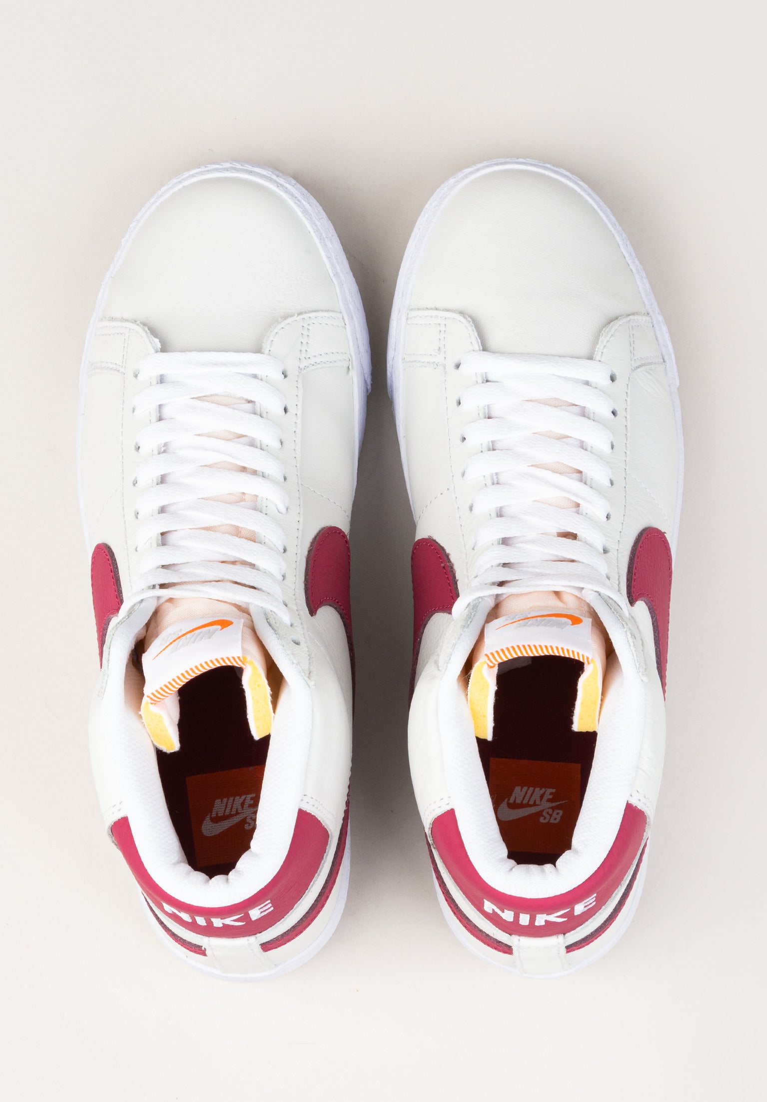 Zoom Blazer Mid ISO Nike SB Mens Shoes in white sweetbeet white