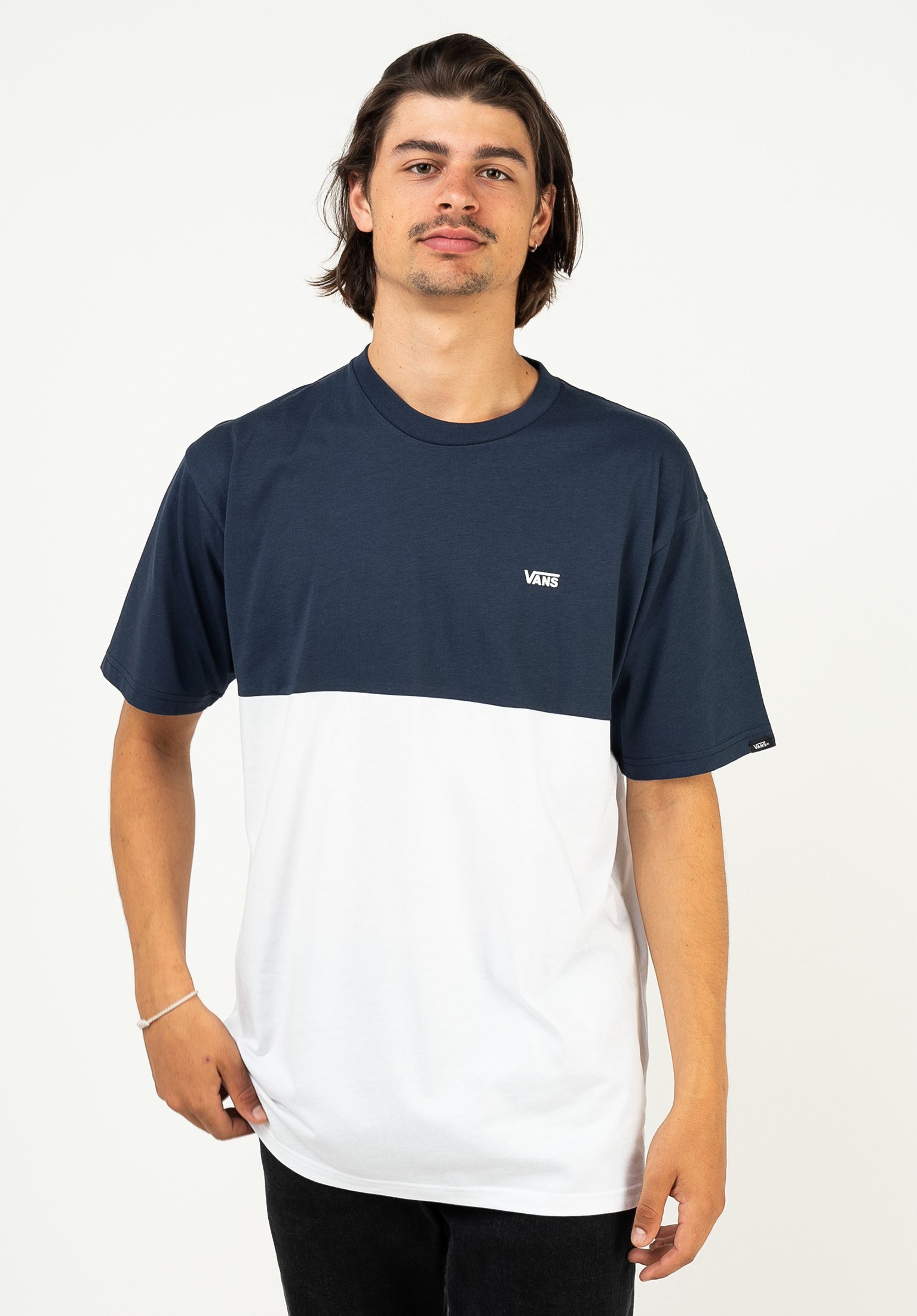 Blue vans t shirt on sale