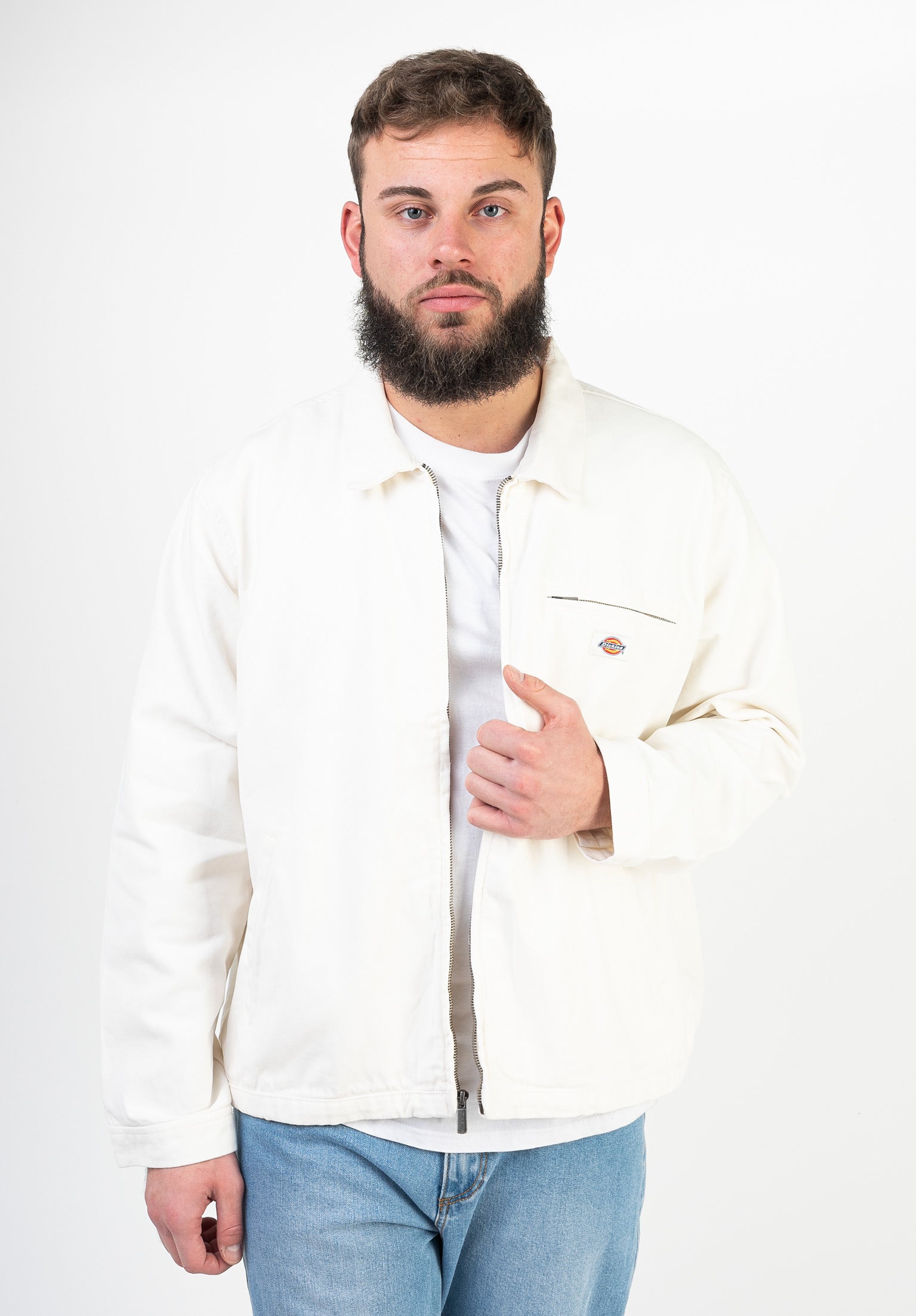 Dickies deals jacket white