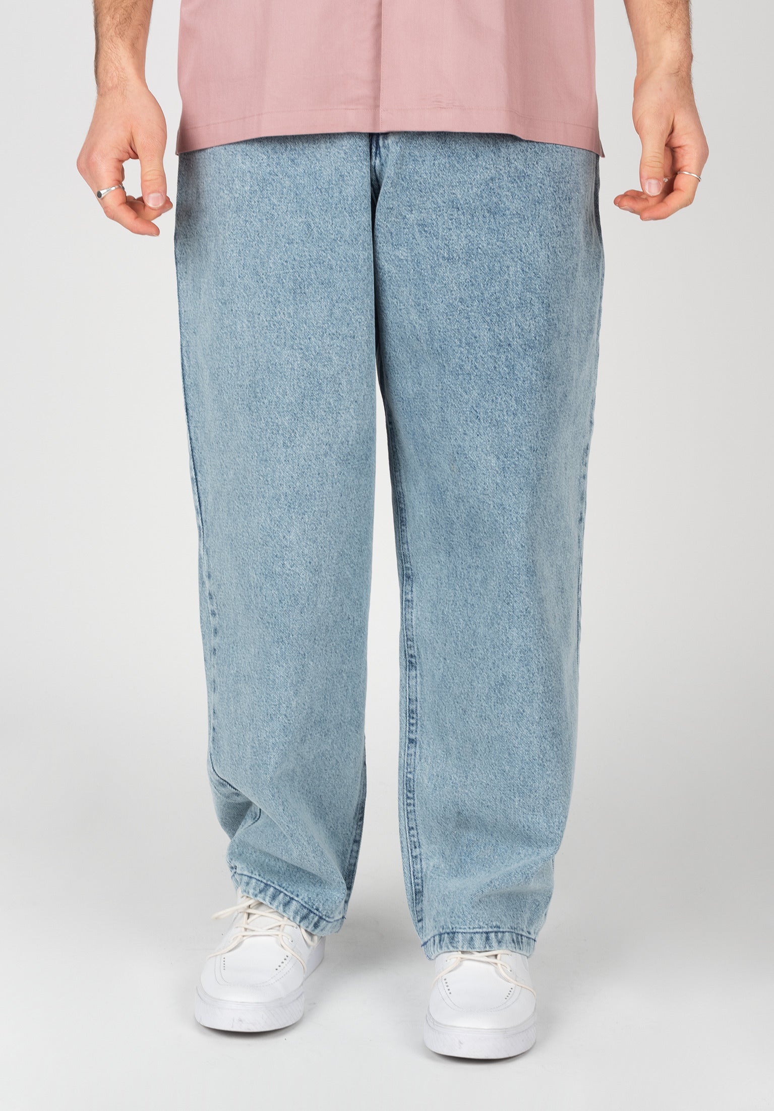 OG Denim Pants Stitch Magenta Jeans in washeddenim for c – TITUS