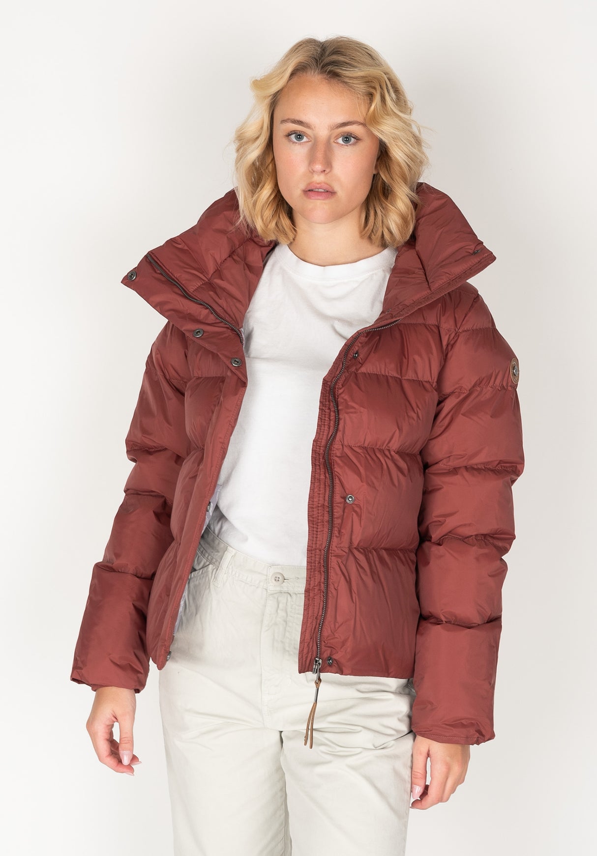 Lunis Ragwear Winter Jackets in – terracotta for TITUS Women