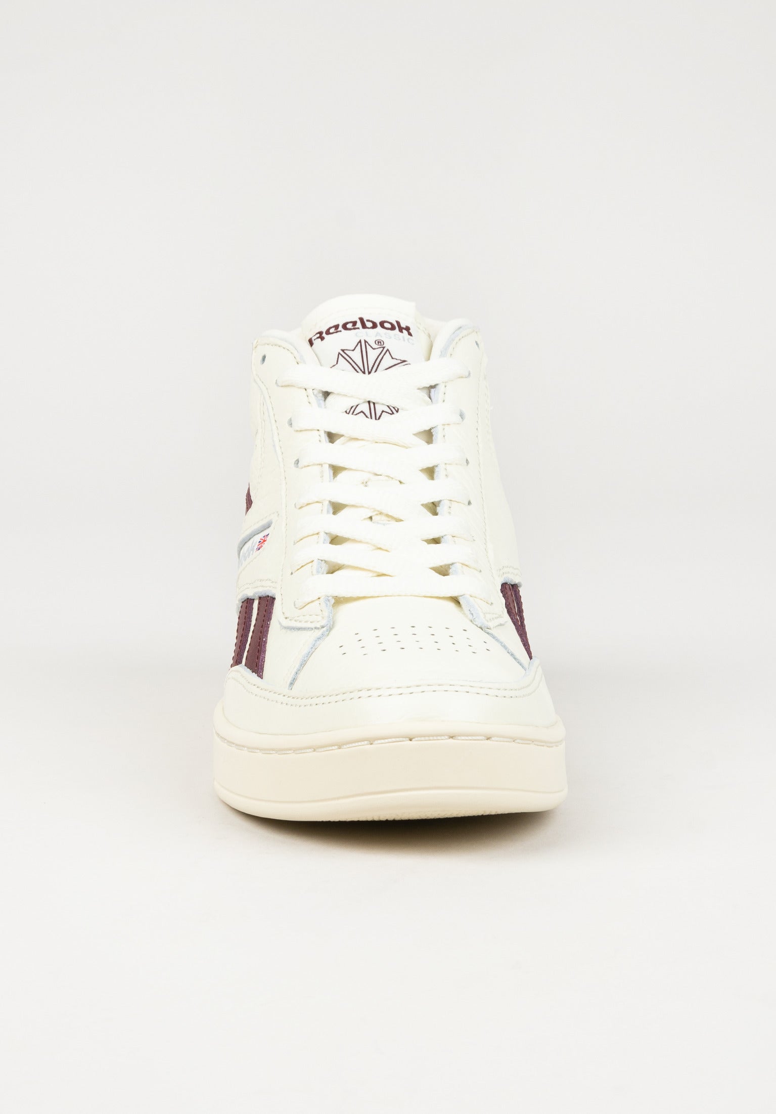 Reebok classic high sales tops white womens