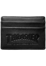 Card Leather black Vorderansicht