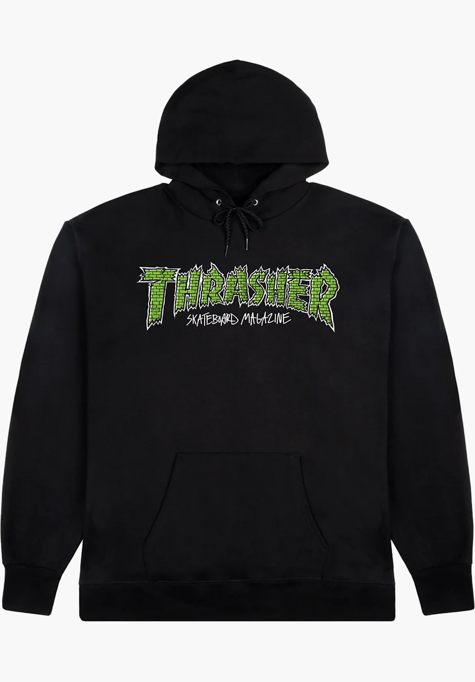 Brick Thrasher Hoodie in black for Men TITUS