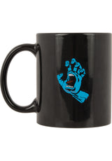 Screaming Hand Mug black Close-Up1