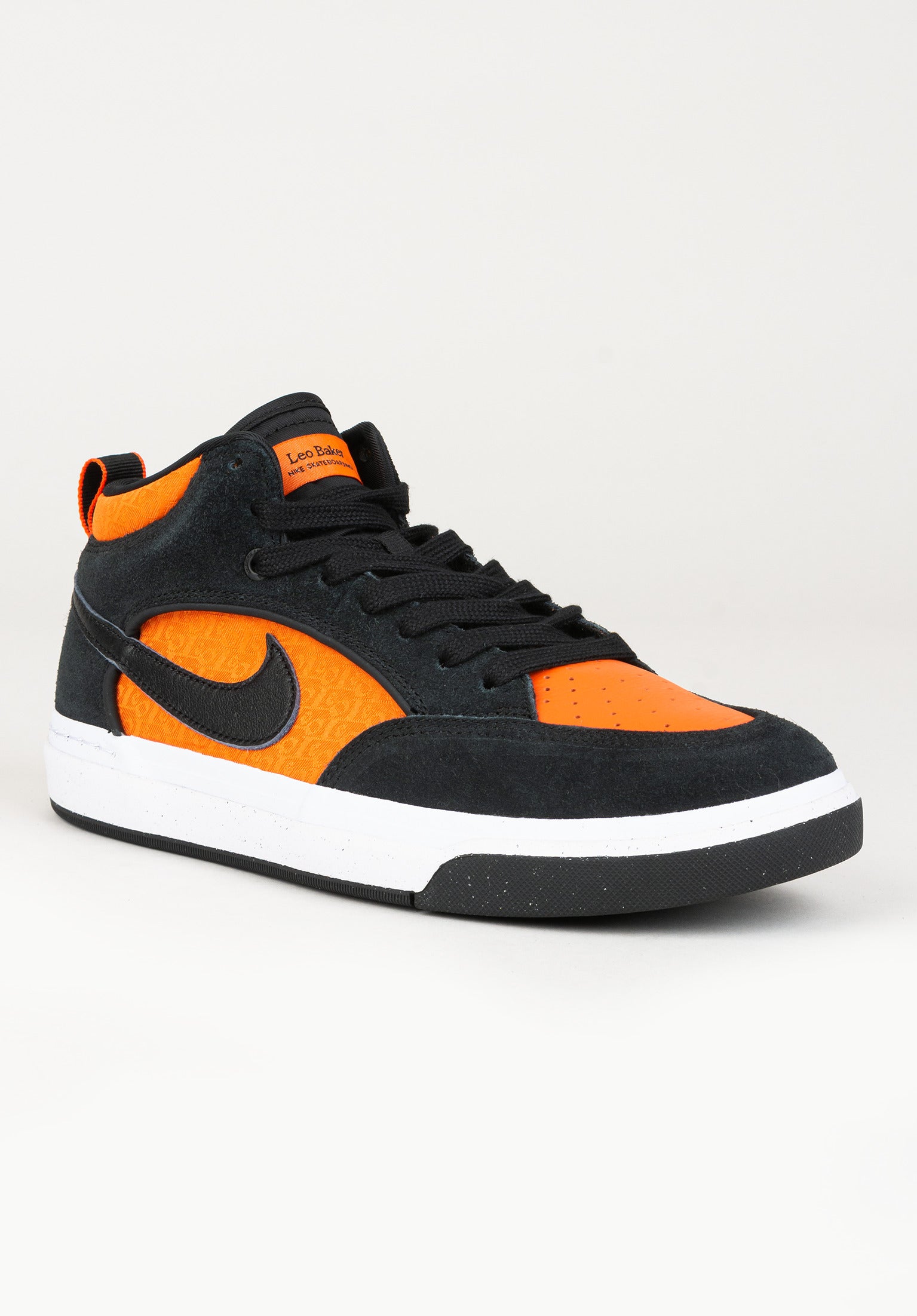 Black and orange mens nike shoes best sale