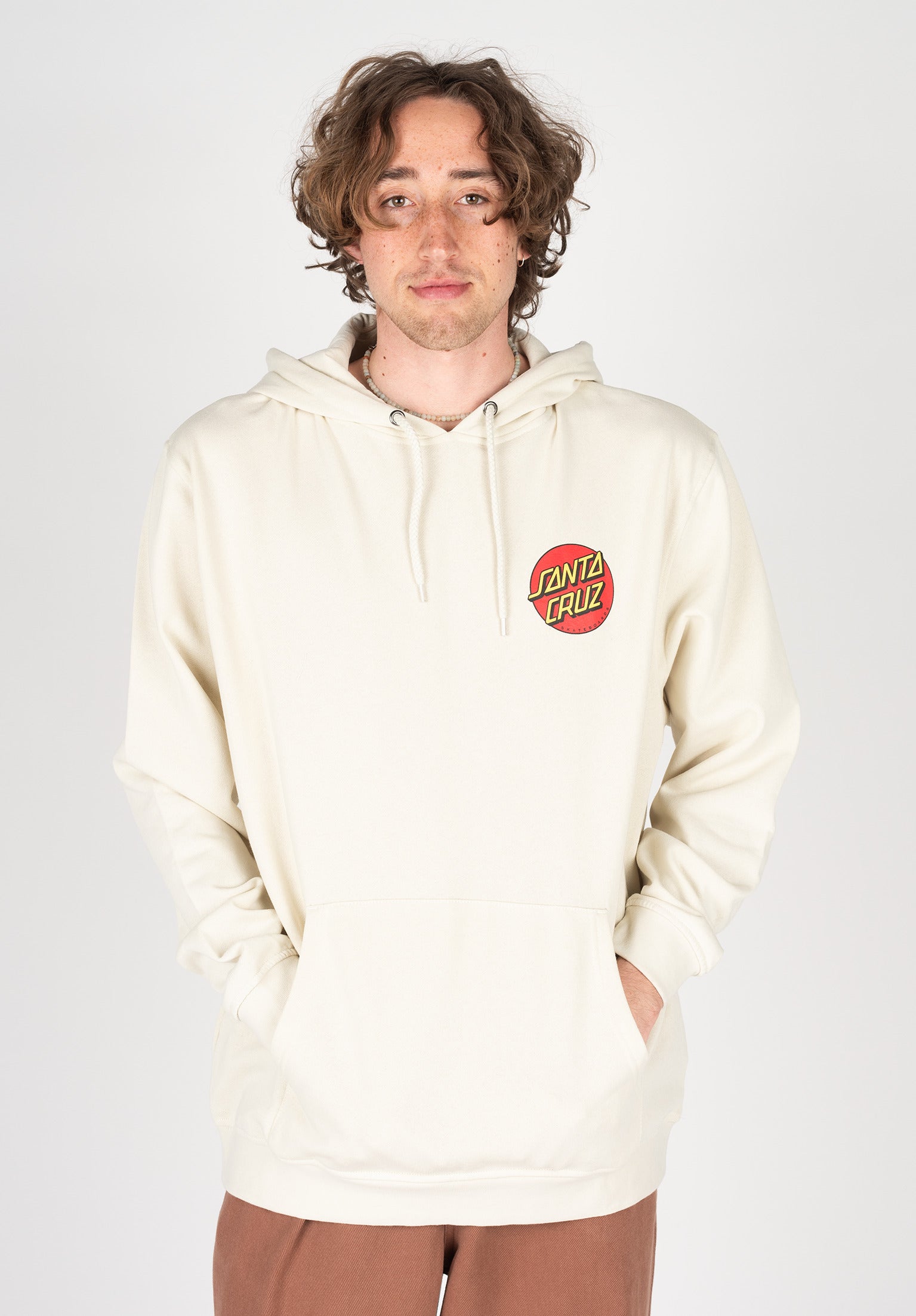 Santa cruz hoodie white sale