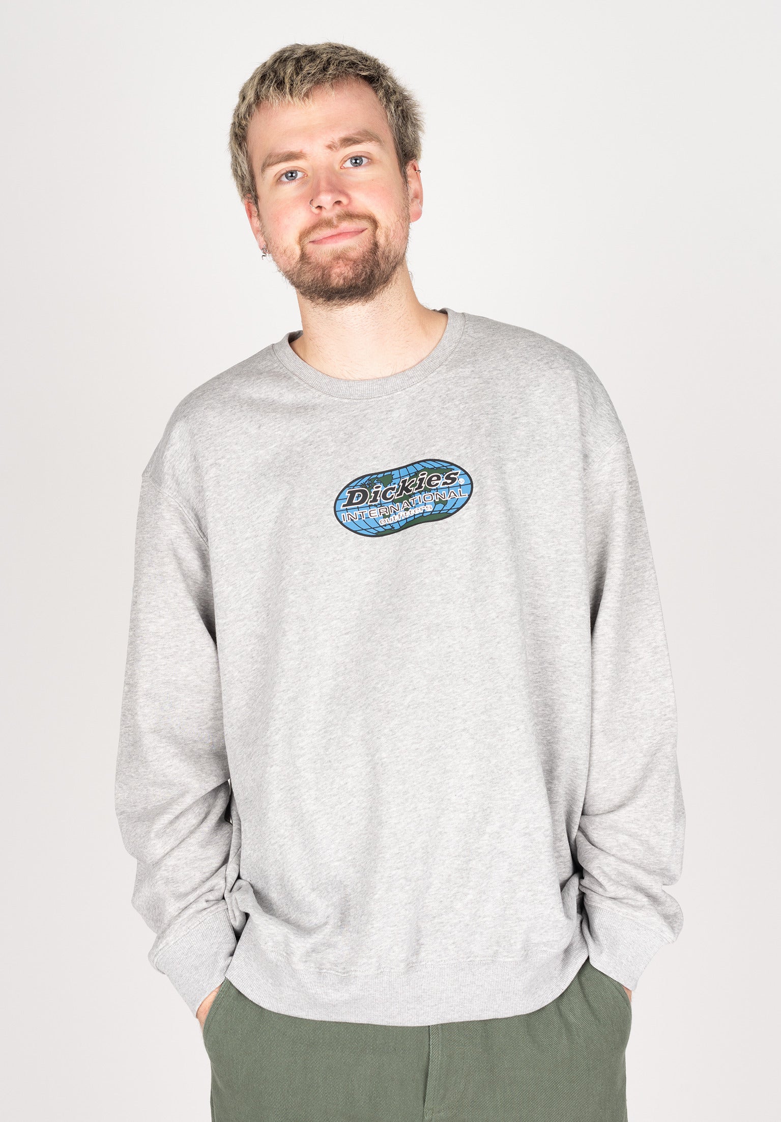 Grey graphic sweatshirt best sale