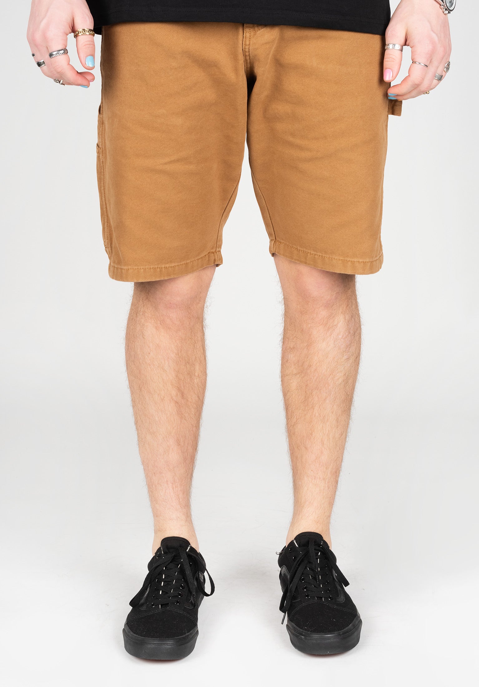 Dark brown dickies shorts on sale